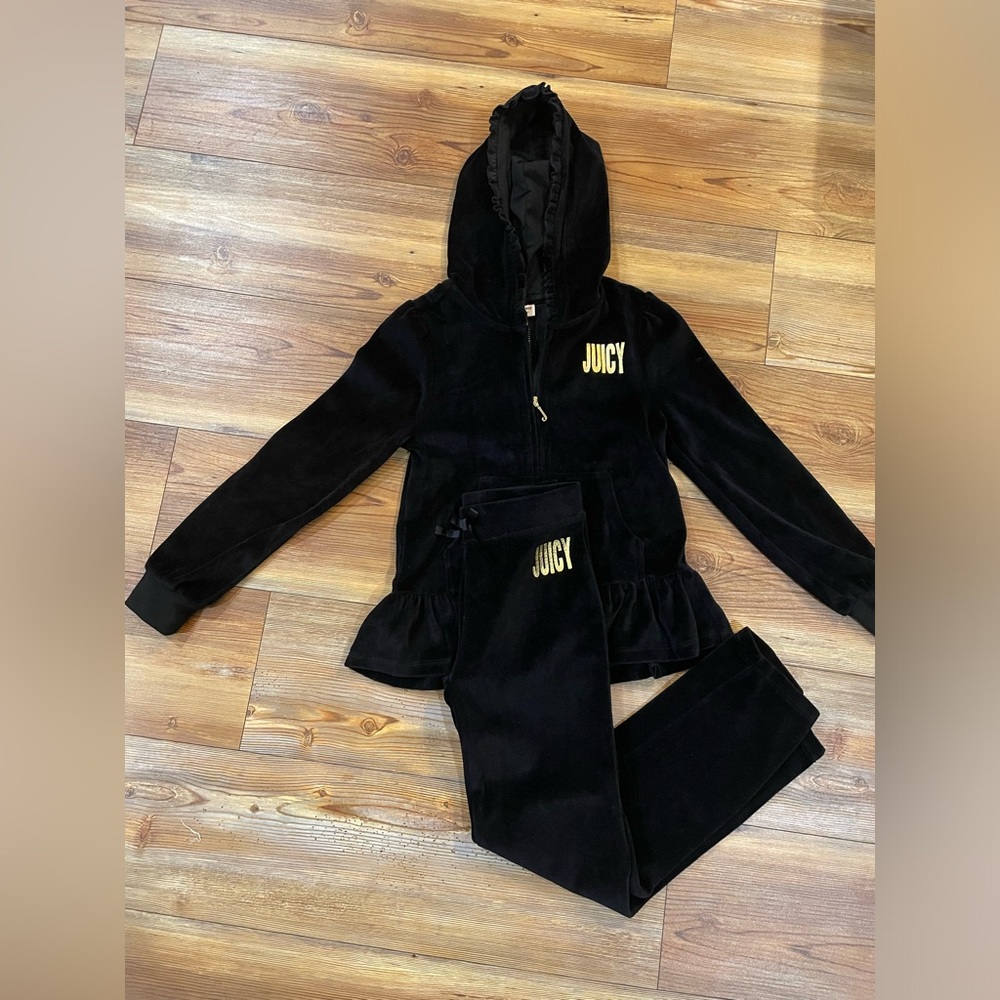 Juicy Couture Girls Matching Set size 7